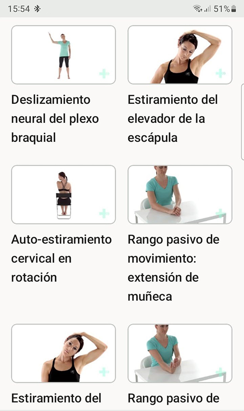 Programa de ejercicios en línea Síndrome del túnel cubital